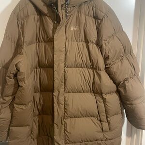 REI Brown Puffer Jacket